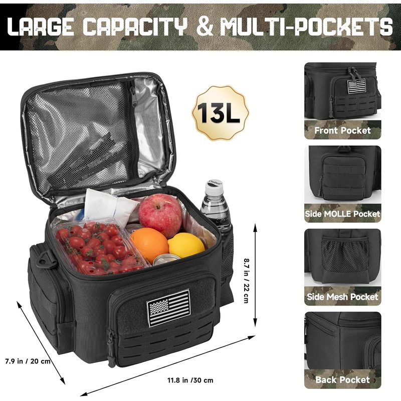 Bolsa Térmica Tática de 13L co - Tote Bag Sublimation avaliação e preço