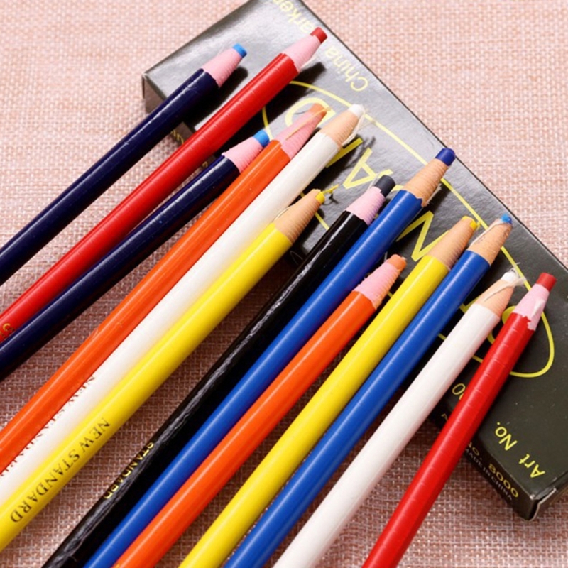 DXAB 12 Pcs Peel off China Mar - Staedtler Pencil Lumocolor avaliação e preço